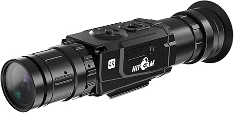 HITCAM 4K ビデオカメラ サバゲー装備　スコープカメラ RUNCAM HITCAM 4K アクション スコープ カメラ (10 倍光学ズーム